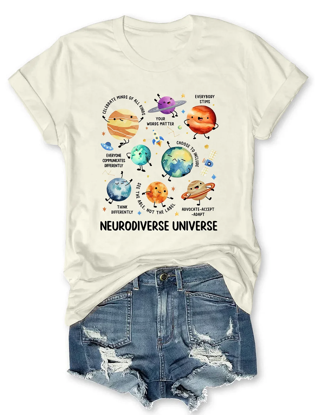 Space Neurodiversity T-shirt