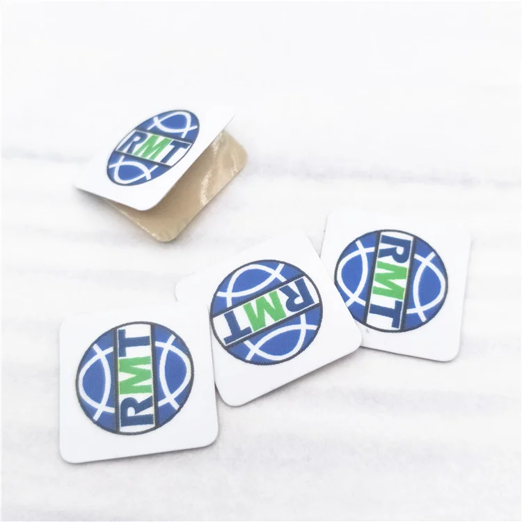17mm square Custom Print flexible mini NFC sticker