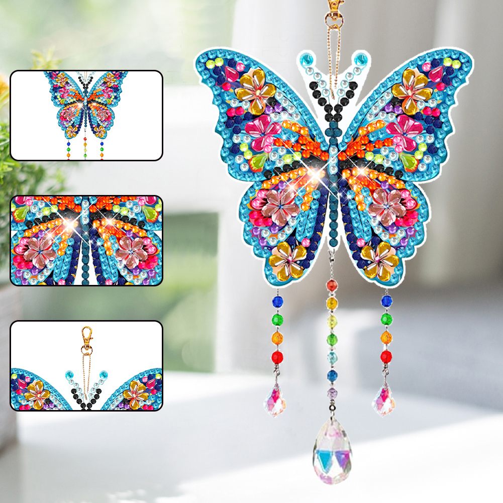 Everydayedeals DIY Diamond Painting Suncatcher DIY Wind Chime Kit ...