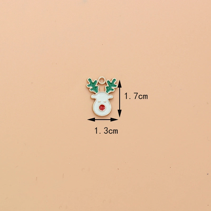 10 PCS/Package 20 * 27mm Alloy Deer Elk Pendant Jewelry Accessories