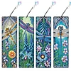 4Pcs Libelle - 5d DIY Handwerk Lesezeichen
