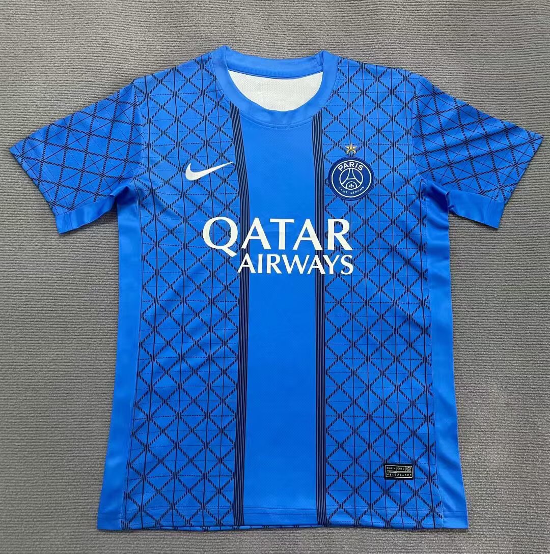 25/26 Psg Paris Saint-Germain Blue Football Shirt