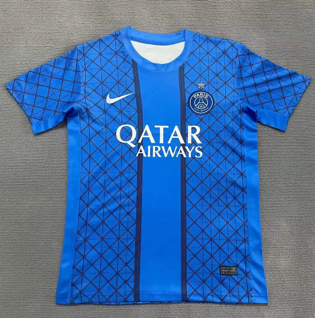 25/26 Psg Paris Saint-Germain Blue Football Shirt