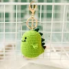 DIY Knitting Doll Art Accessory Dinosaur Knitting Keychain for Beginners Starter