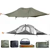 [US Local Warehouse] Camping Hammock with Mosquito Net Waterproof Rainfly 3 Point Hammock Tent 660 LBS Load Capacity 2-Person Tree Tent Hammocks for Outdoor Backpacking & Hiking