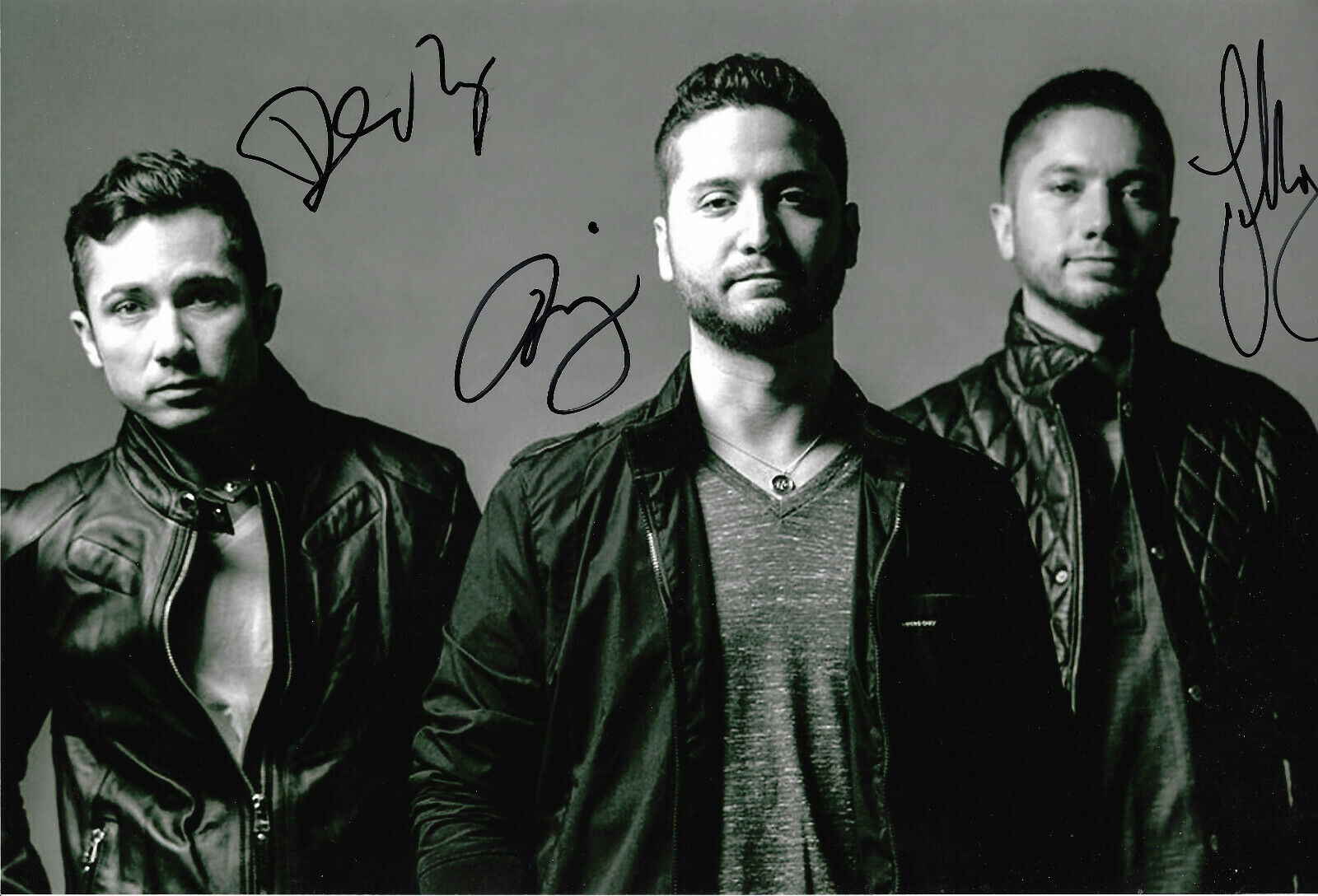 Boyce Avenue full signed 8x12 inch Photo Poster painting autographs