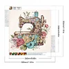 Diamond Painting-DIY Crystal Rhinestone Sewing Machine