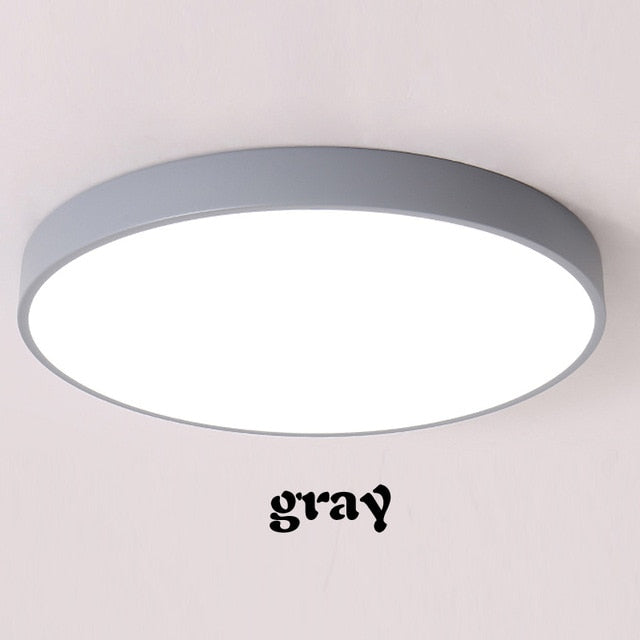 LED Ceiling Light Modern Lamp Living Room Lighting Fixture Bedroom Kitchen Surface Mount Flush Panel Remote Control