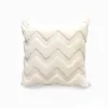 Linen Floral Embroidery Home Living Creative Cushion Pillow Cover