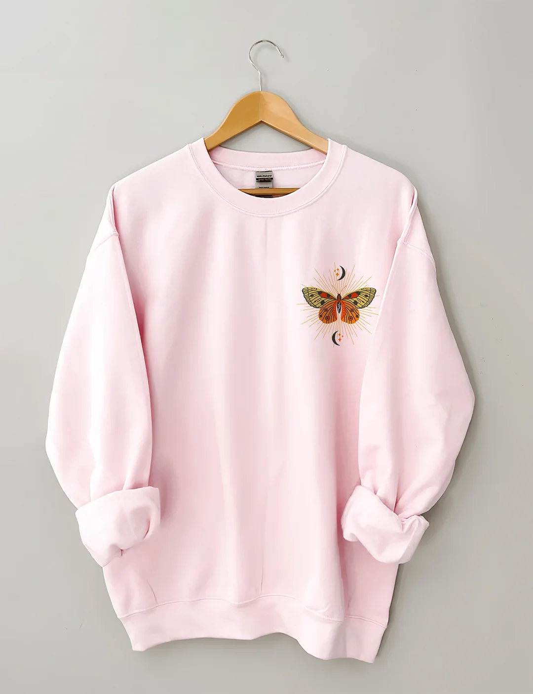 Celestial Moth Butterfly Sweatshirt