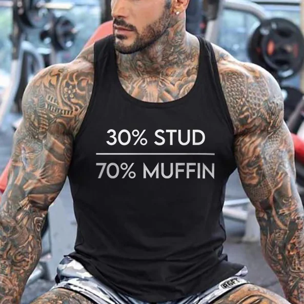 30% Stud 70% Muffin Vest