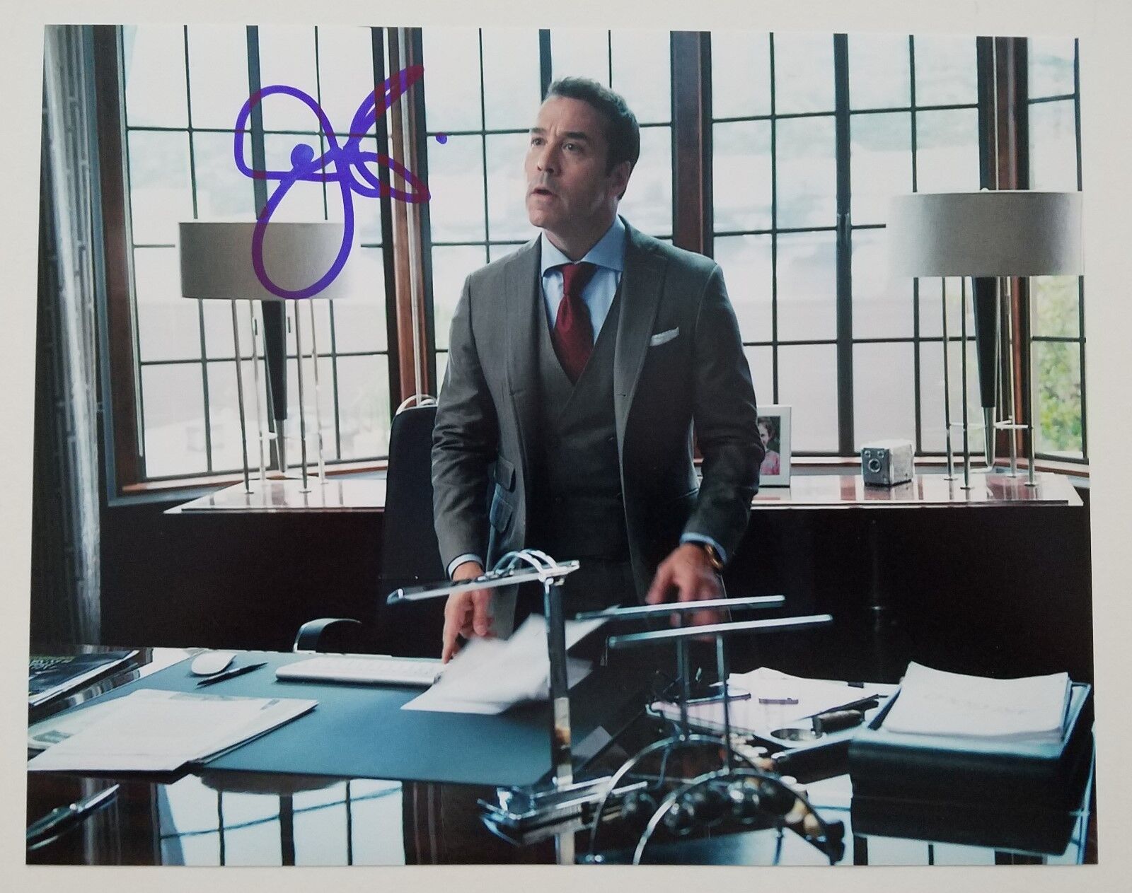 Jeremy Piven Signed Entourage 8x10 Photo Poster painting Ari Gold Mr Selfridge PCU LEGEND RAD