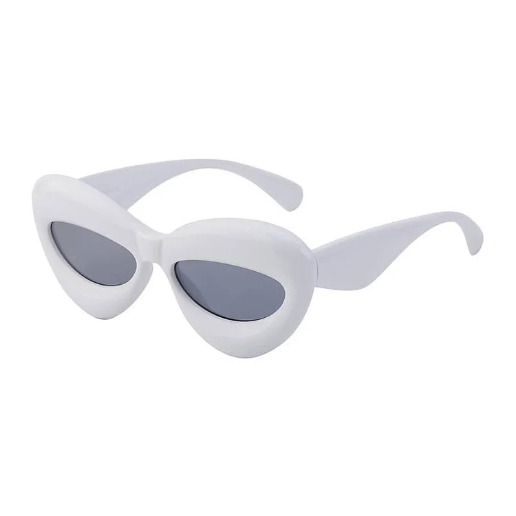 Funny Lips Pattern Frame Sunglasses - Modakawa modakawa