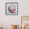 Diamond Painting -DIY Round Drill Feather Letter Q