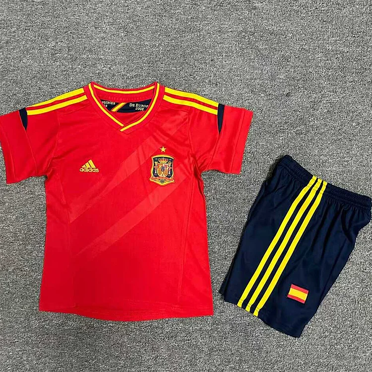 Kids Spain 2012 Retro Home Shirt