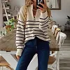 Jacquard Sweater Dot Print Top