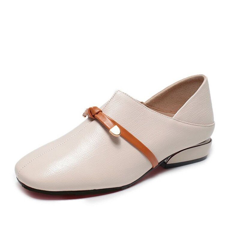 Wongn New Women PU Leather Loafers Mixed Ladies Ballet Flats Shoes Female Spring Moccasins Casual Ballerina Shoes Women's Shoes