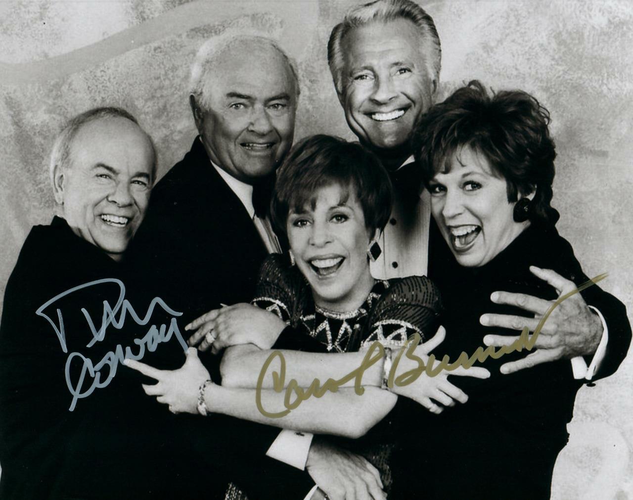 Tim Conway Carol Burnett 8x10 Signed Autographed Photo Poster painting Picture with COA