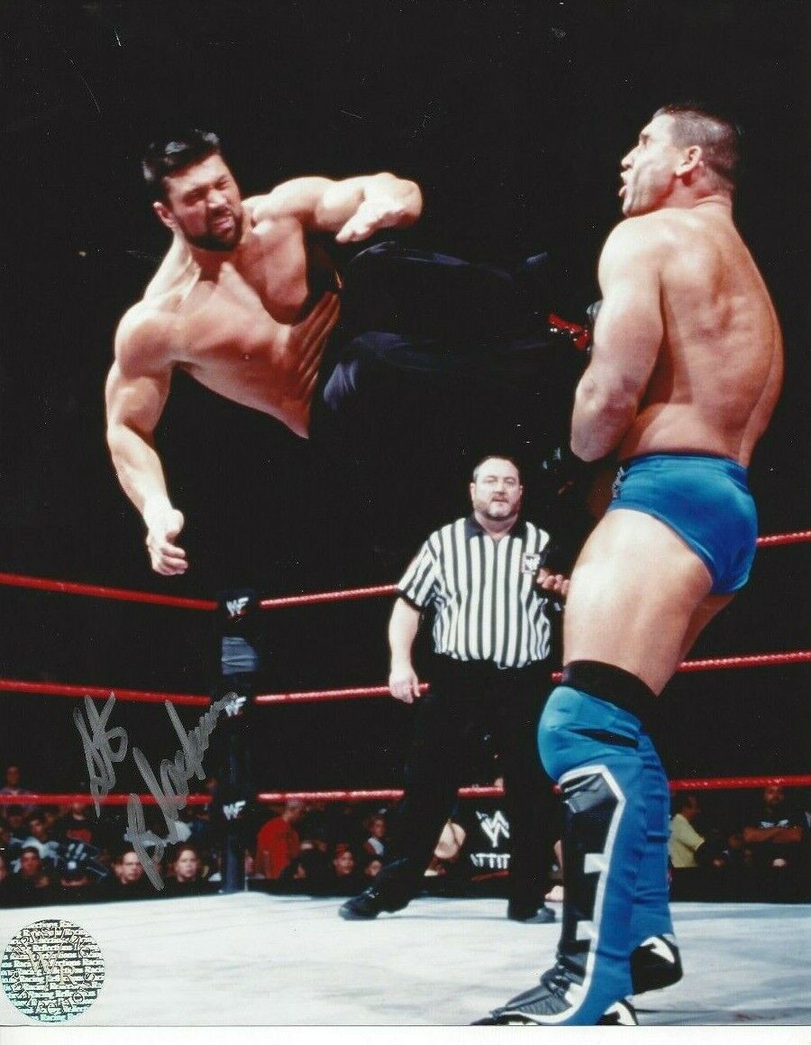 Steve Blackman Autographed 8x10 WWE WWF WCWRare C256