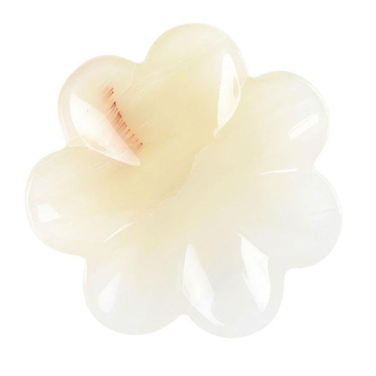 10cm Afghan Jade Flower Shape Bowls Plants Bulk