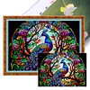 Glass Painting - 11CT/14CT Stamped Cross Stitch 40*40cm/55*40cm/50*65cm
