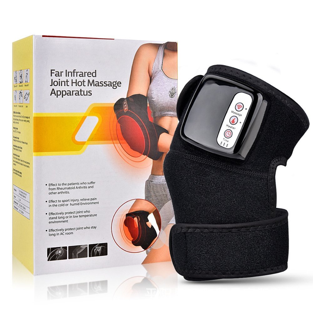 Knee Pad heated Massager for Arthritis Pain Relief