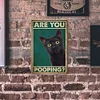 Are You Pooping Cat - Vintage Metal Signs(12*16Inch) - Cat