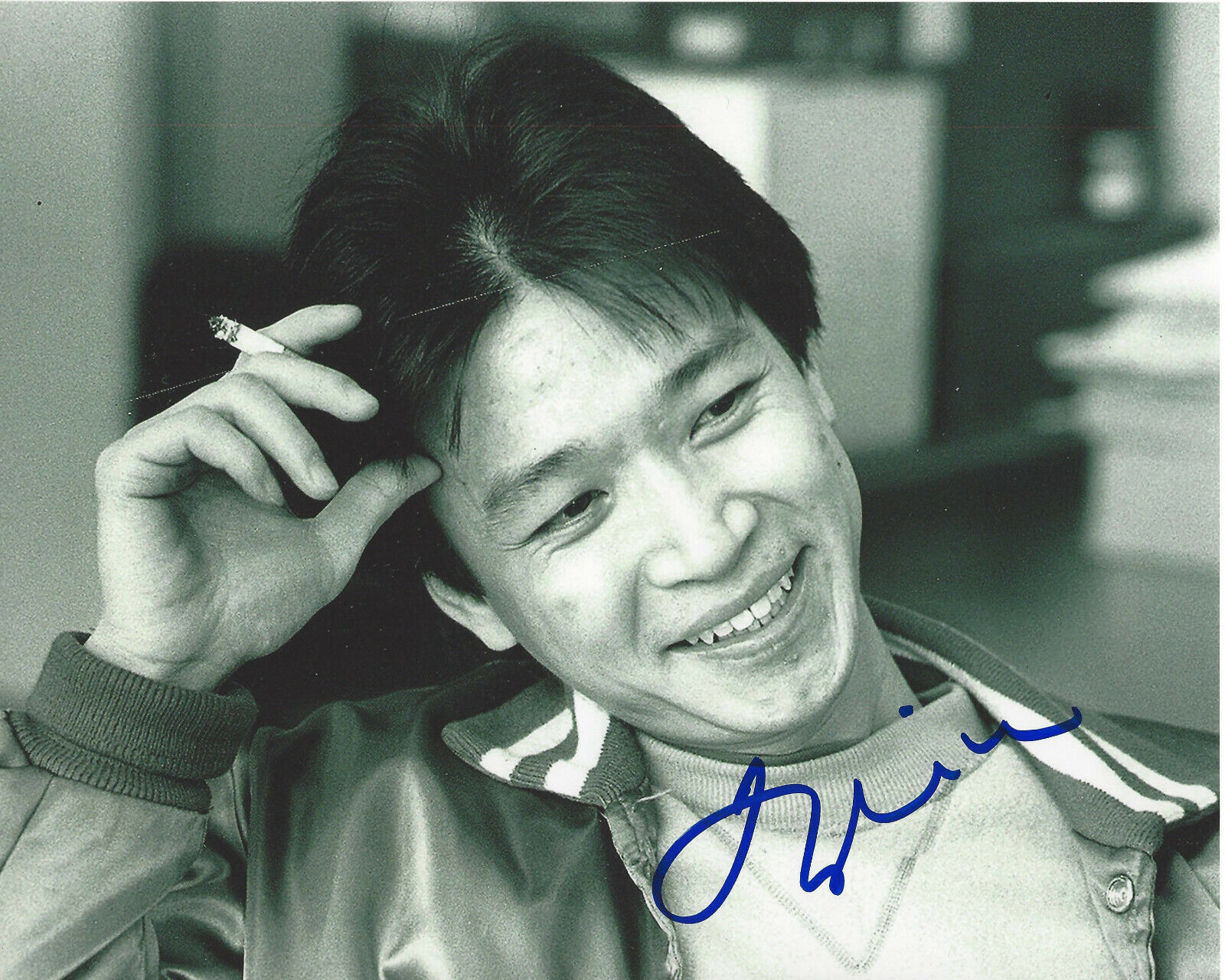 TZI MA SIGNED AUTHENTIC 'ARRIVAL' 8X10 Photo Poster painting w/COA 24 RUSH HOUR ACTOR PROOF