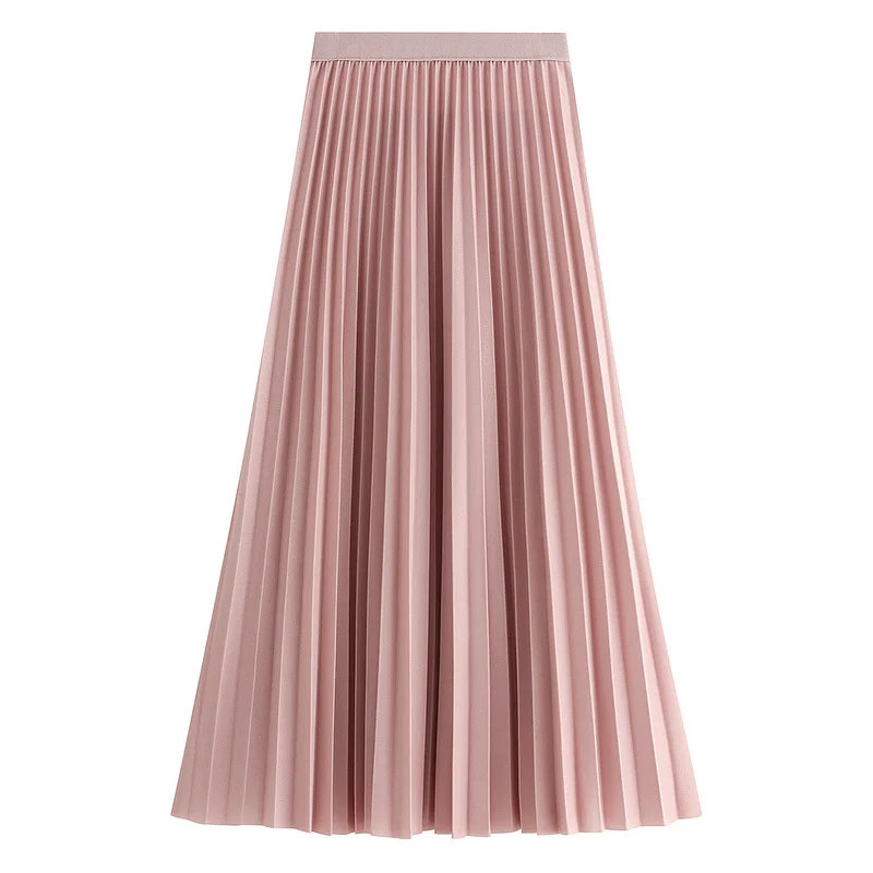 Nigikala Nigikala And Winter New Women Korean Version Of The Long-Term Retro Fashion Half-Dressed Skirt 8837
