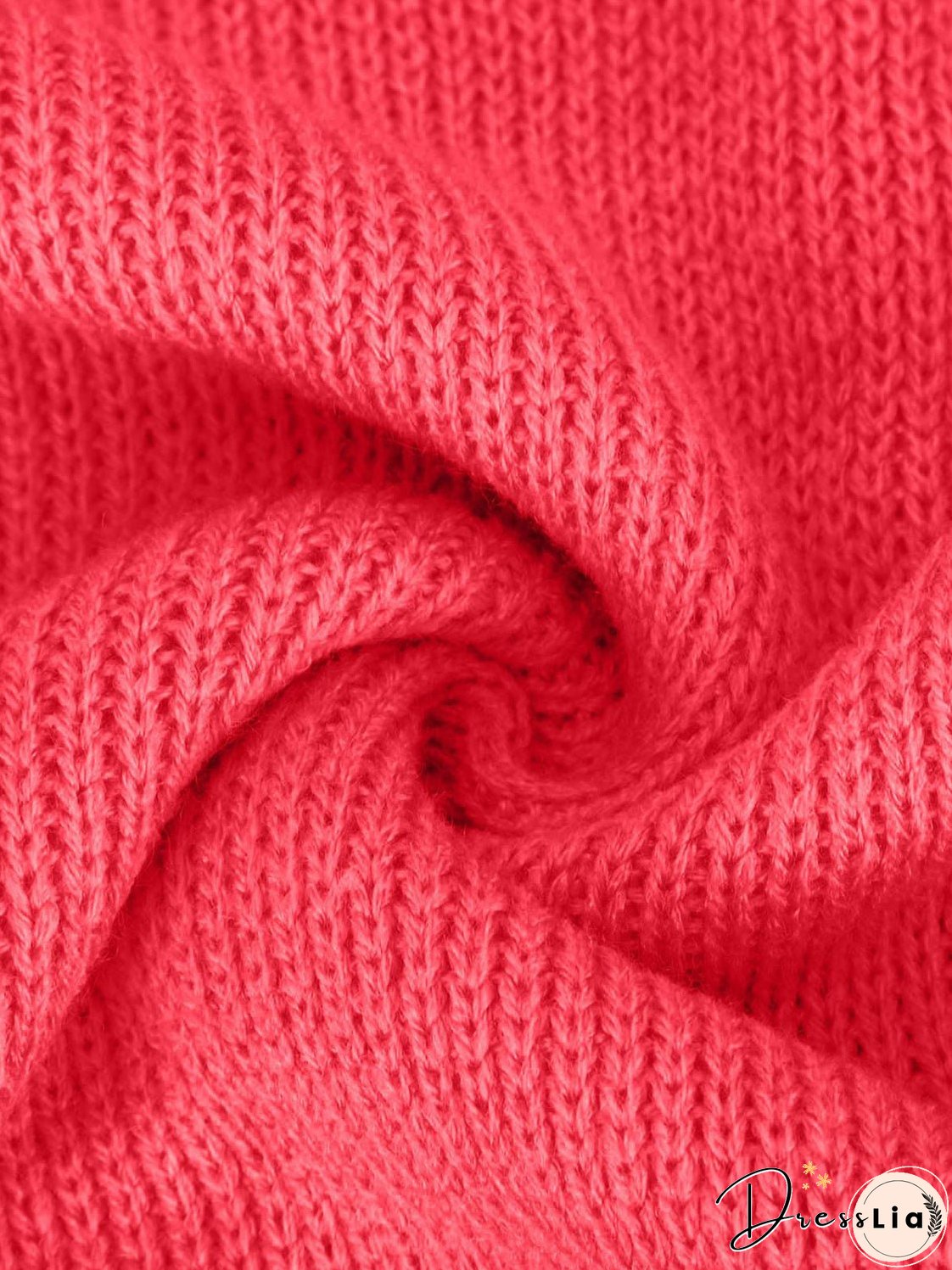 Round Neck Long Sleeve Sweater