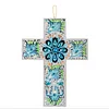 Diamond Painting-DIY Cross Decoration Pendant