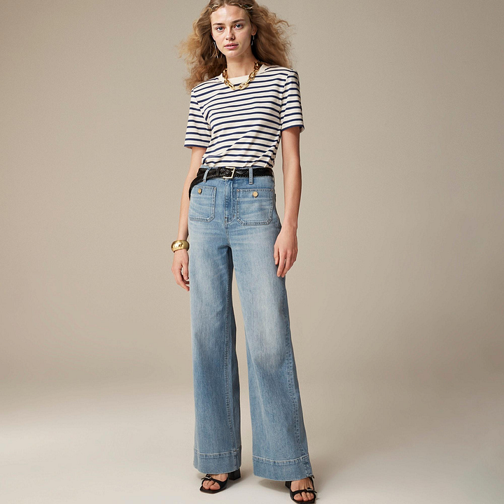 Tummy Control Sailor Wide Leg Trouser(BUY 2 Free Shipping)