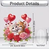 DIY Hugging Cat Acrylic Special Shape Diamond Painting Desktop Ornaments