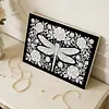 DIY Pearl Painting Dragonfly for Home Wall Decor with Frame(20x30cm)
