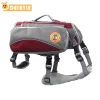 Pet Outdoor Portable Dual-use Dog Backpack Harness Pet Dog Carry Bag Travel Bag For Training Hiking