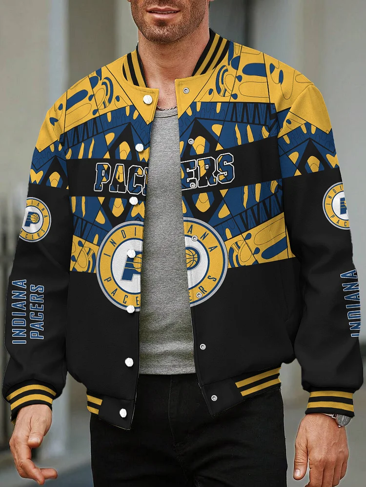 Indiana Pacers Limited Edition Full-Snap Casual Jacket
