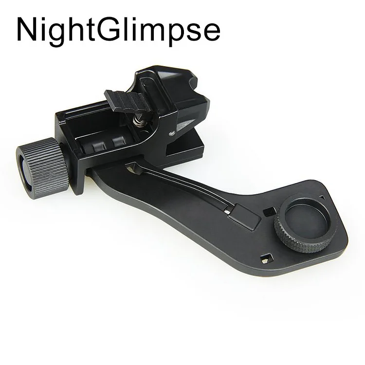 NightGlimpse PVS-14 Mental Mount night vision J-arm helmet adapter for  Rhino mount fit for PVS 14 night vision devices