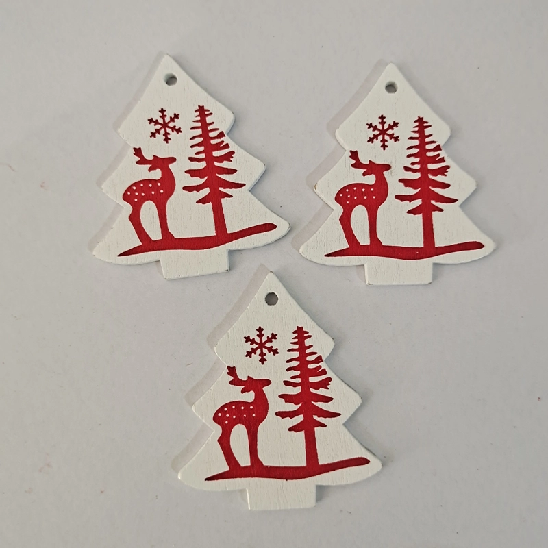 Factory Direct Crafts Creative Wooden Christmas Gift Interior Decorations Home Pendant DIY Accessories