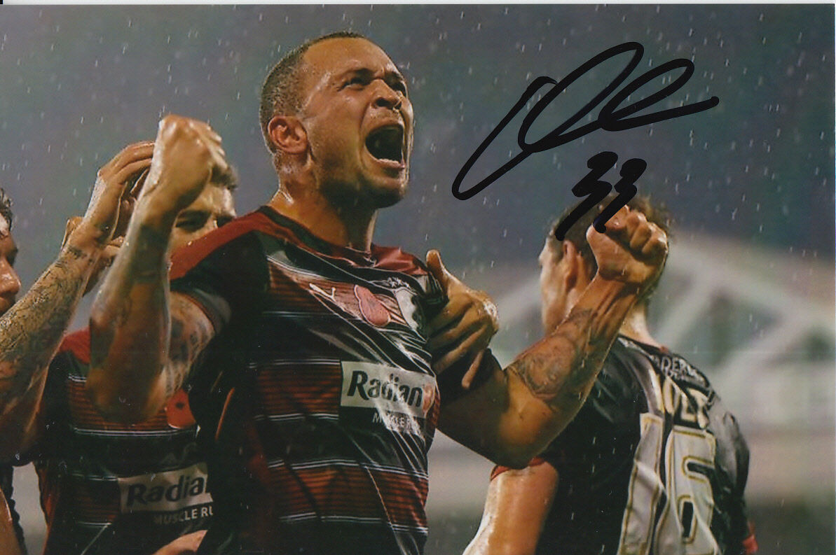 HUDDERSFIELD HAND SIGNED JOEL LYNCH 6X4 Photo Poster painting.