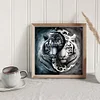Tiger-11CT Stamped Cross Stitch Kit(40*40cm)
