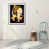 Belle - Full Round Diamond Painting-(Silhouette style)