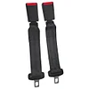 2Pcs Seat Belt Extension Plug Buckle Adjustable Car Seat Belt Extender Cover