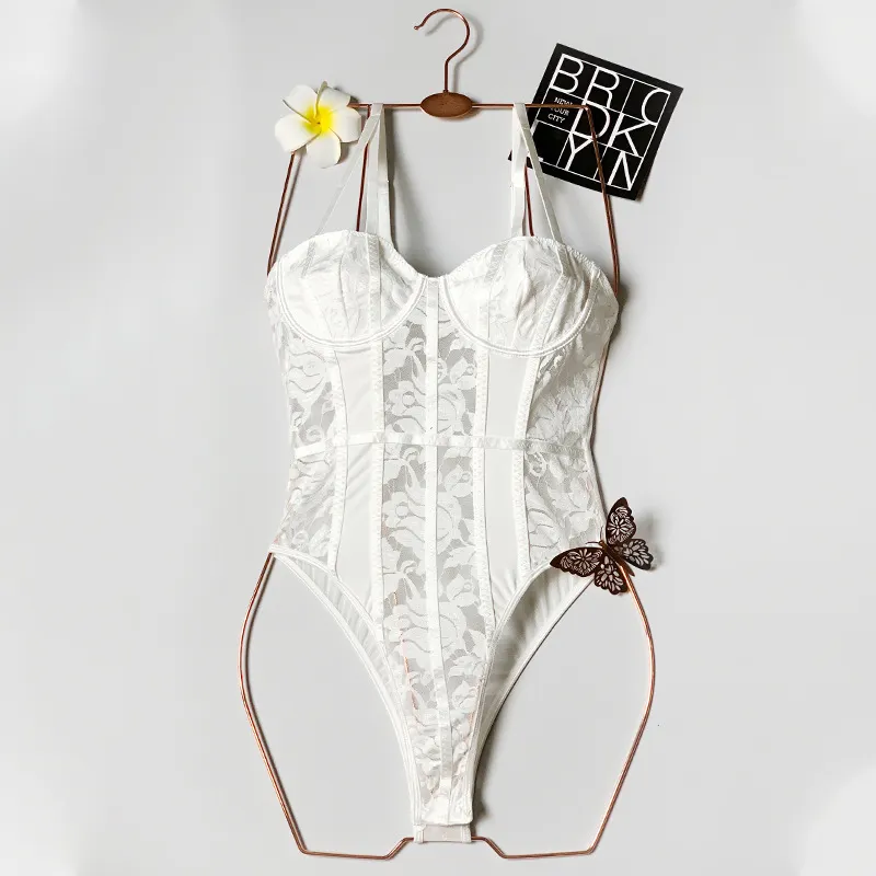 Churchf Churchf Slim Stitching Lace Joined New Spice Girl Condole Belt Vest Through