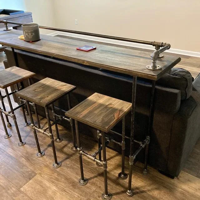 Pipe best sale bar stools