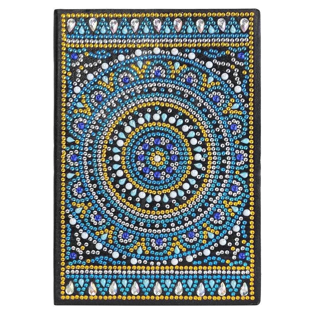 

Mandala-DIY Creative Diamond 50 Pages A5 Notebook, 501 Original