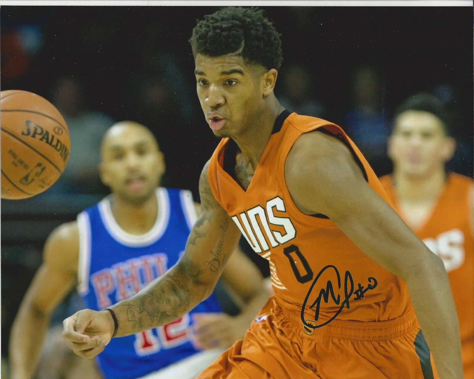 Marquees Chriss Autographed 8x10 Phoenix Suns Shipping A766