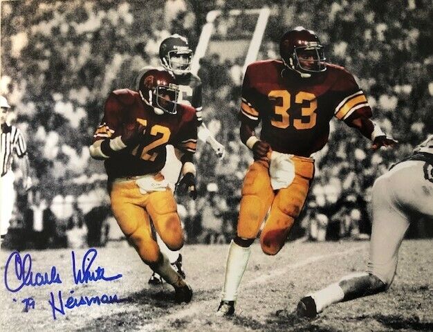 Autographed Charles White 79 Heisman