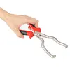 Carbon Steel Multi-Functional Oil Pipe Pliers with Ergonomic Non Slip Handle Fuel Line Removal Disconnect Tool Car Repair Tool Universal for Most Vehicles