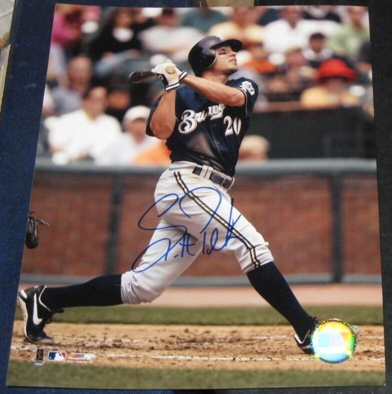 Scott Podsednik Milwaukee Brewers SIGNED AUTOGRAPHED Photo Poster painting FILE 8x10 Baseball