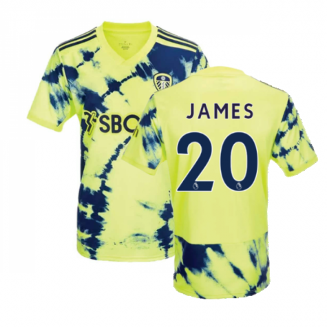 Leeds United Daniel James 20 Away Trikot 2022-2023